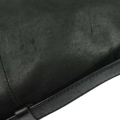 Yves Saint Laurent Black Leather Mombasa Medium Handbag