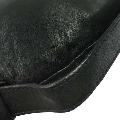 Yves Saint Laurent Black Leather Mombasa Medium Handbag