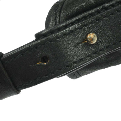 Yves Saint Laurent Black Leather Mombasa Medium Handbag