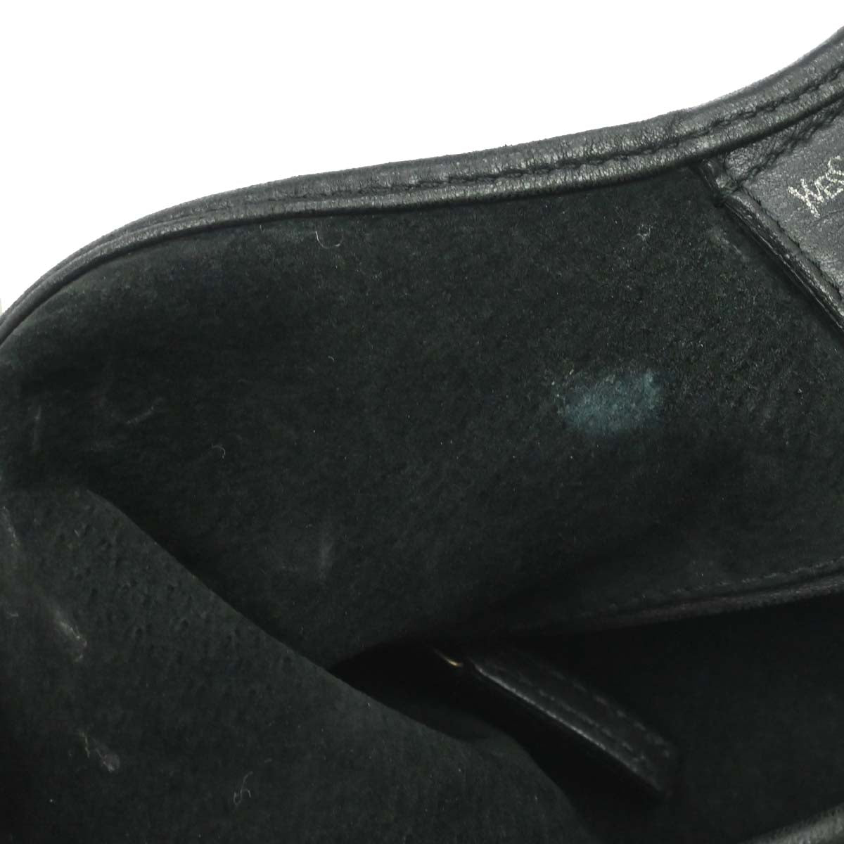 Yves Saint Laurent Black Leather Mombasa Medium Handbag