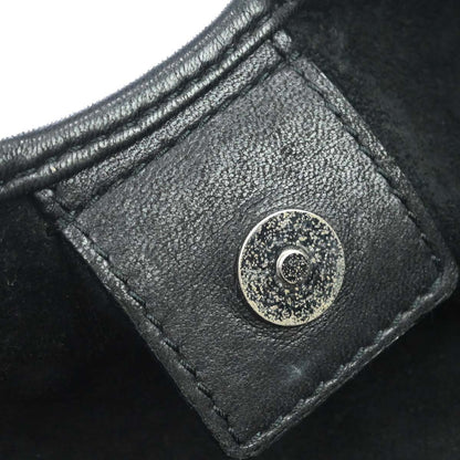 Yves Saint Laurent Black Leather Mombasa Medium Handbag