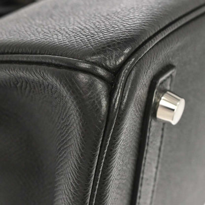Hermes Black Epsom Birkin 30 Handbag