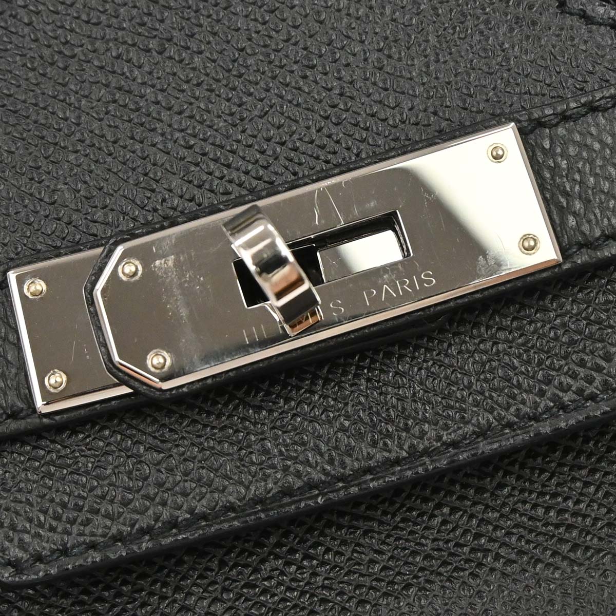 Hermes Black Epsom Birkin 30 Handbag