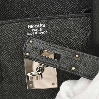 Hermes Black Epsom Birkin 30 Handbag