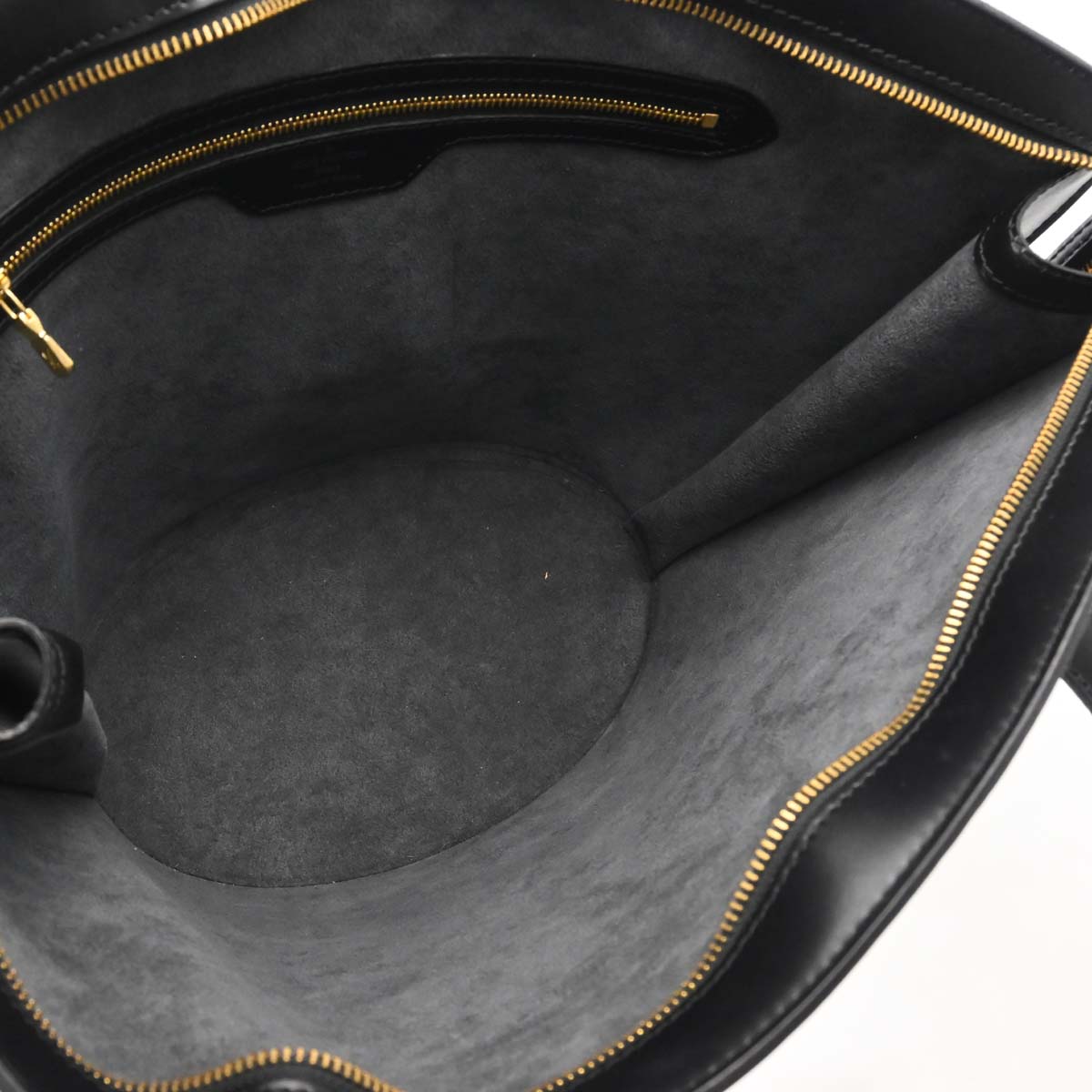 Louis Vuitton Black Epi Saint Jacques Shopping Tote Bag M52262