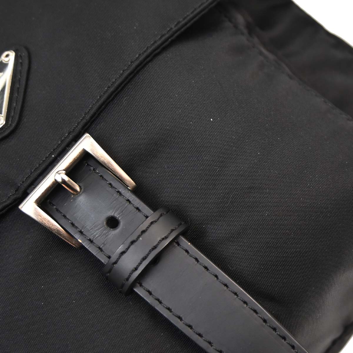 Prada Black Nylon Shoulder Bag