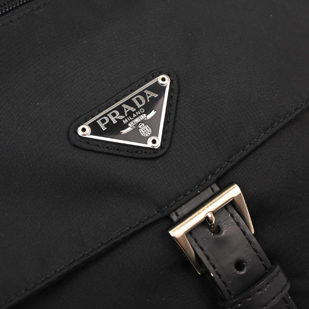 Prada Black Nylon Shoulder Bag