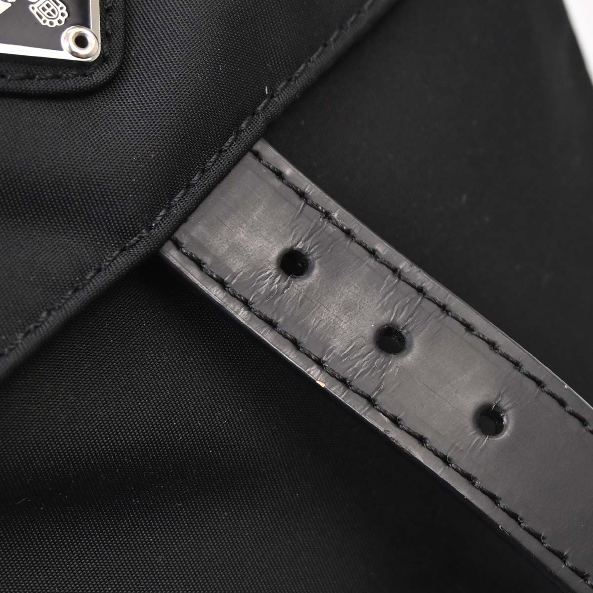 Prada Black Nylon Shoulder Bag