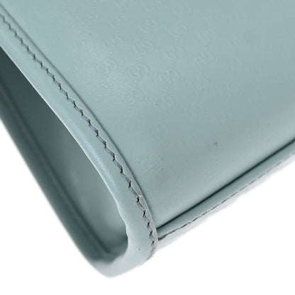 Gucci Blue Leather GG Jackie Handbag