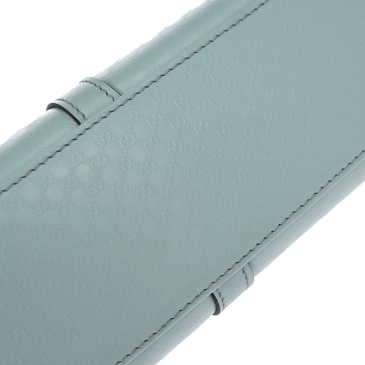 Gucci Blue Leather GG Jackie Handbag