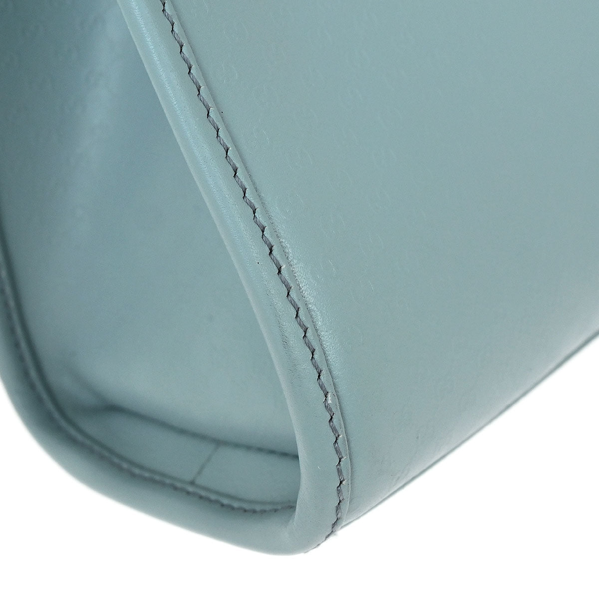 Gucci Blue Leather GG Jackie Handbag