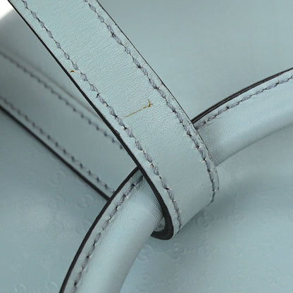 Gucci Blue Leather GG Jackie Handbag