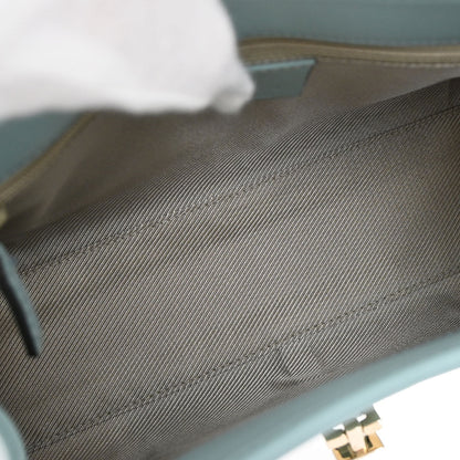 Gucci Blue Leather GG Jackie Handbag