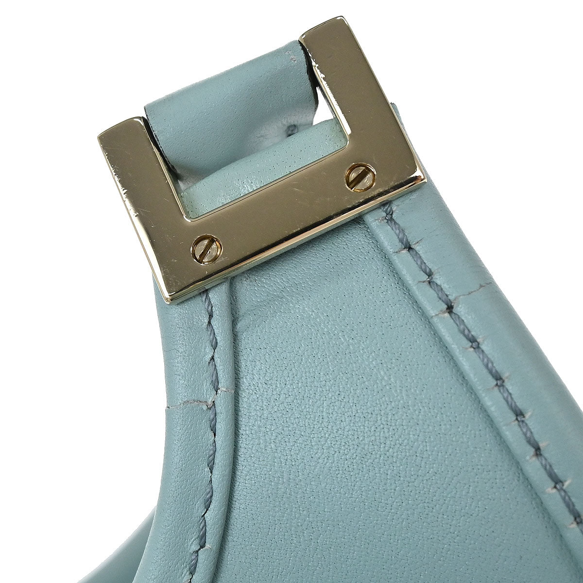 Gucci Blue Leather GG Jackie Handbag