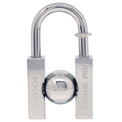 Hermes 2001 Earth Cadena Padlock Silver Small Good