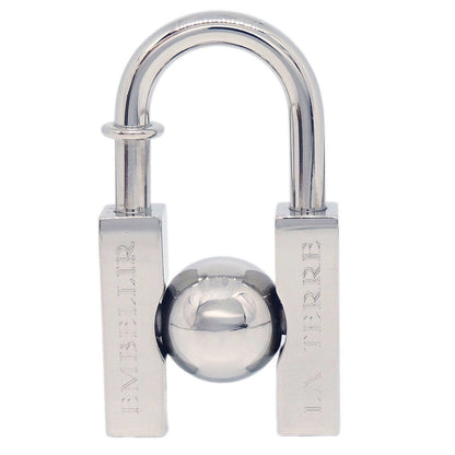 Hermes 2001 Earth Cadena Padlock Silver Small Good