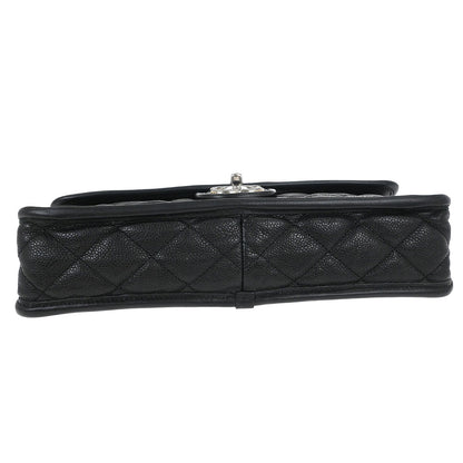 Chanel 2012-2013 Black Caviar French Riviera Shoulder Bag