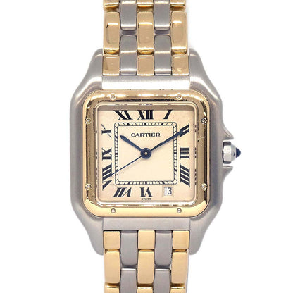 Cartier Panthere MM 3-Row Ref.183949 Quartz Watch 18KYG SS