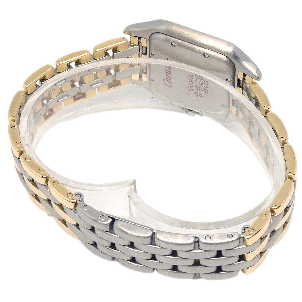 Cartier Panthere MM 3-Row Ref.183949 Quartz Watch 18KYG SS