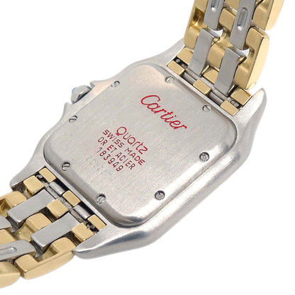 Cartier Panthere MM 3-Row Ref.183949 Quartz Watch 18KYG SS