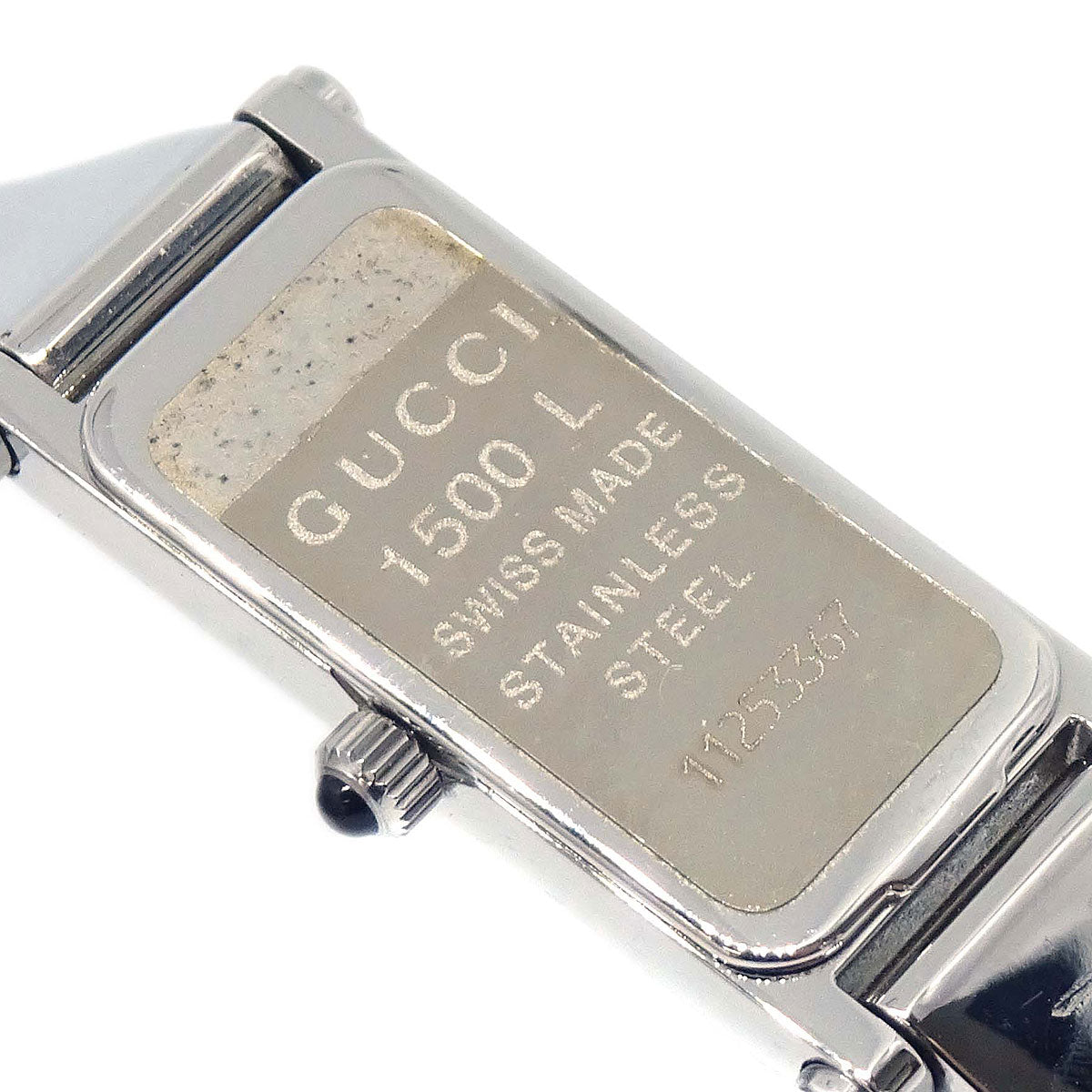 Gucci 1500L Quartz Watch SS