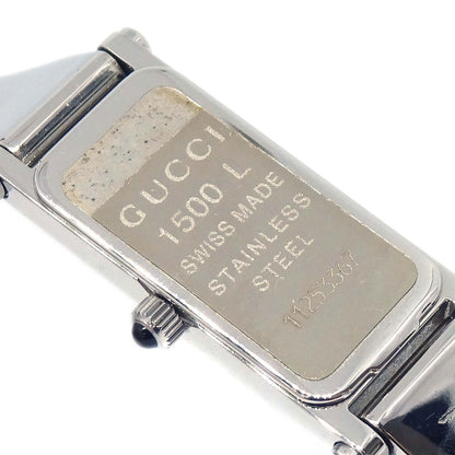 Gucci 1500L Quartz Watch SS