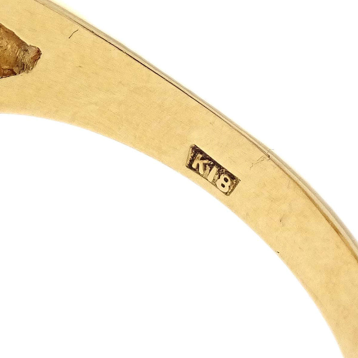 Ring 18K Citrine Gold #60 Jewelry