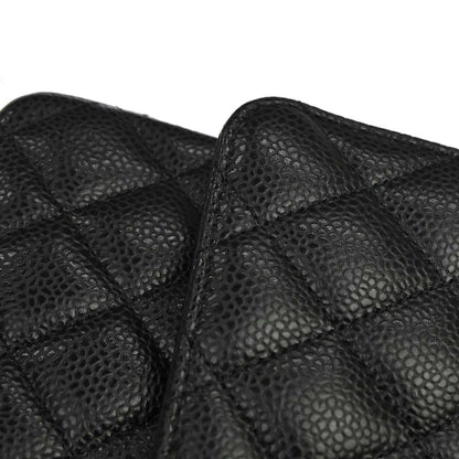 Chanel 2019 Black Caviar Medium Classic Double Flap Shoulder Bag