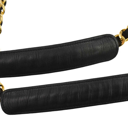 Chanel Black Lambskin Bicolore Supermodel Shoulder Bag