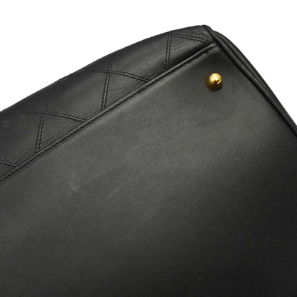 Chanel Black Lambskin Bicolore Supermodel Shoulder Bag