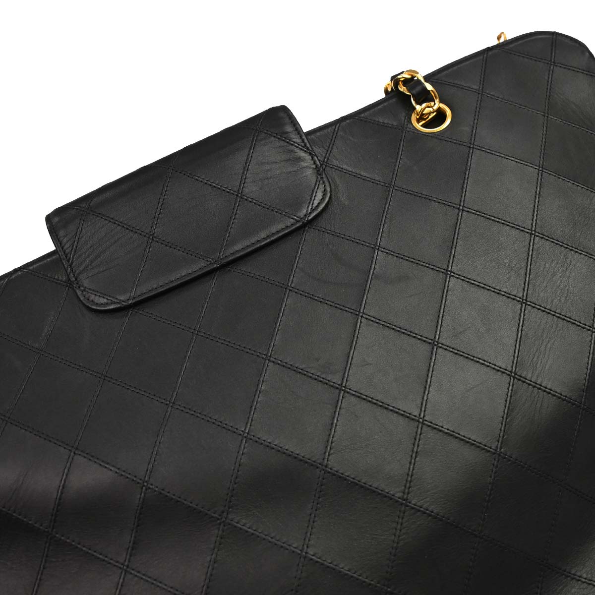 Chanel Black Lambskin Bicolore Supermodel Shoulder Bag