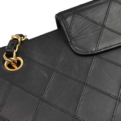 Chanel Black Lambskin Bicolore Supermodel Shoulder Bag