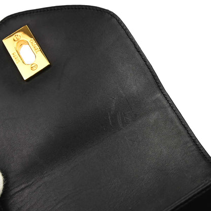 Chanel Black Lambskin Bicolore Supermodel Shoulder Bag