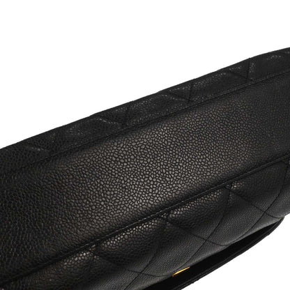 Chanel Black Caviar Skin Shoulder Bag
