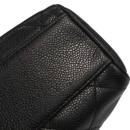 Chanel Black Caviar Skin Shoulder Bag