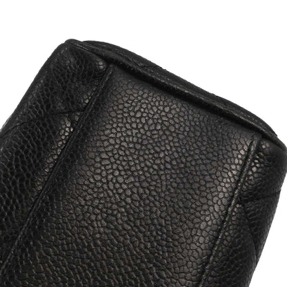 Chanel Black Caviar Skin Shoulder Bag