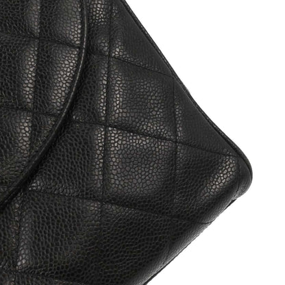 Chanel Black Caviar Skin Shoulder Bag