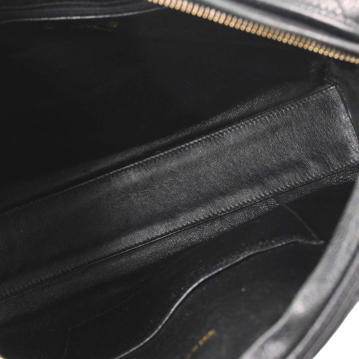 Chanel Black Caviar Skin Shoulder Bag