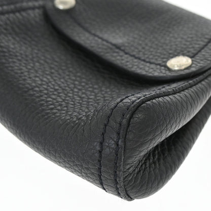 Prada 2003 Calfskin Silver Loop Top Handle Bag