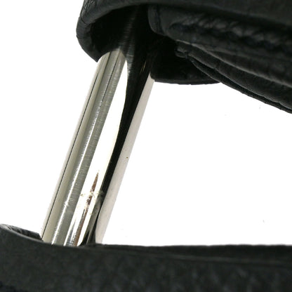 Prada 2003 Calfskin Silver Loop Top Handle Bag