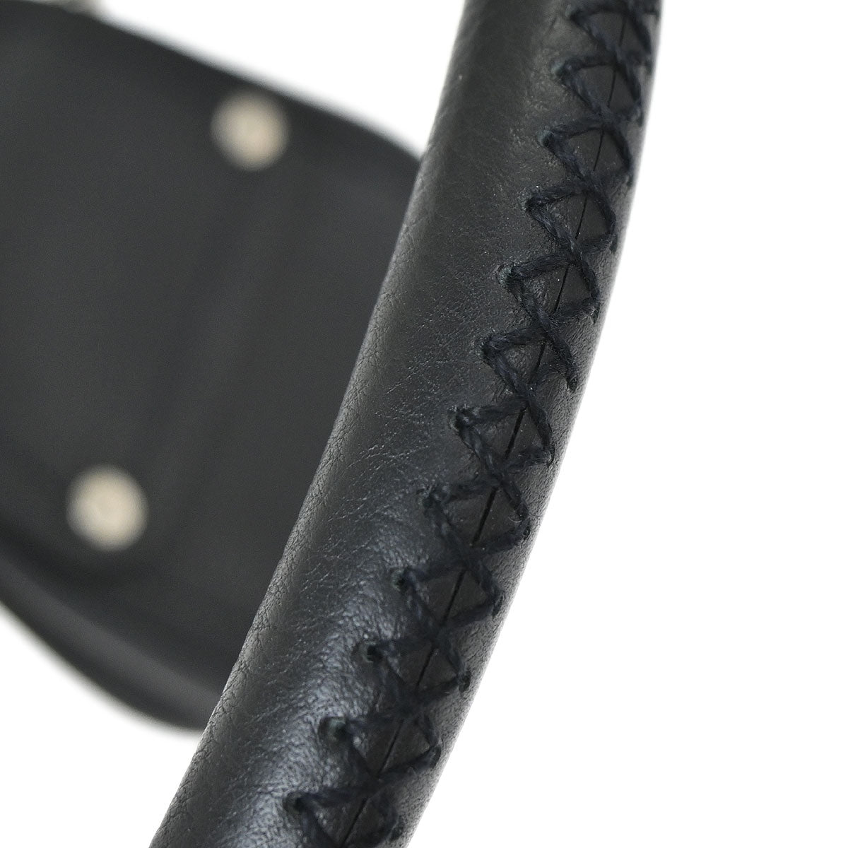 Prada 2003 Calfskin Silver Loop Top Handle Bag