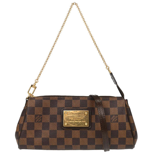 Louis Vuitton Damier Eva 2way Shoulder Chain Handbag N55213