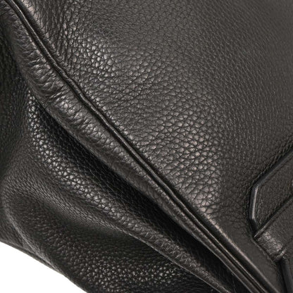 Hermes Black Taurillon Clemence Birkin 35 Handbag