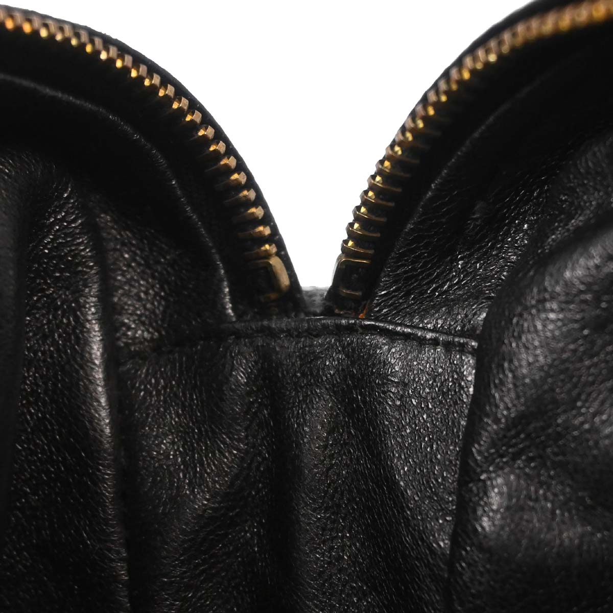 Chanel Black Caviar Skin Camera Bag Small