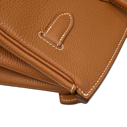 Hermes Gold Togo Birkin 35 Handbag