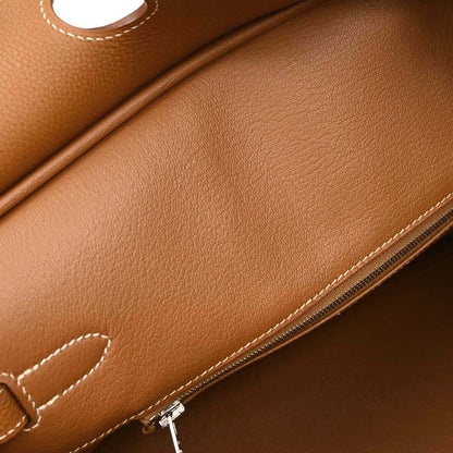 Hermes Gold Togo Birkin 35 Handbag