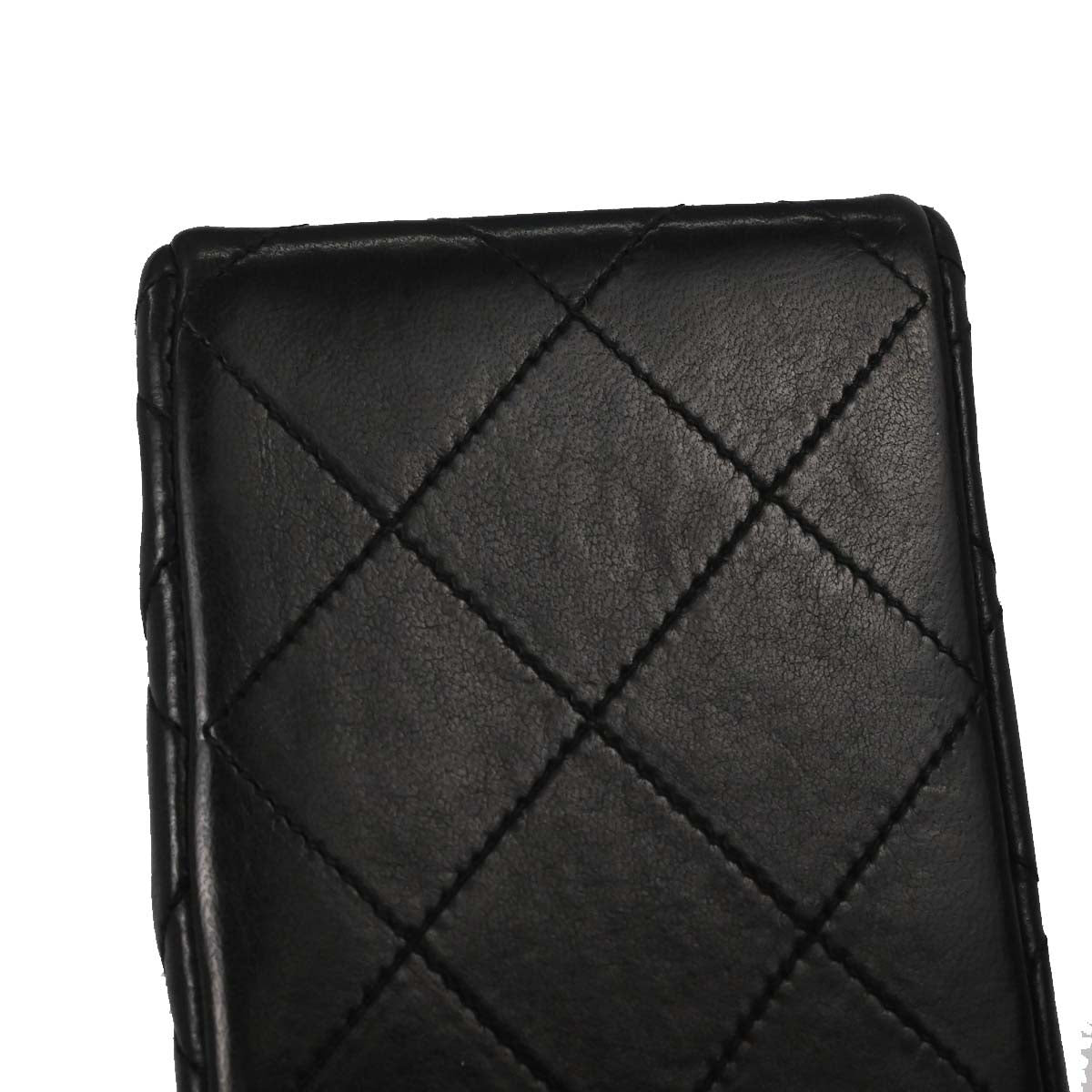 Chanel Black Lambskin Shoulder Bag