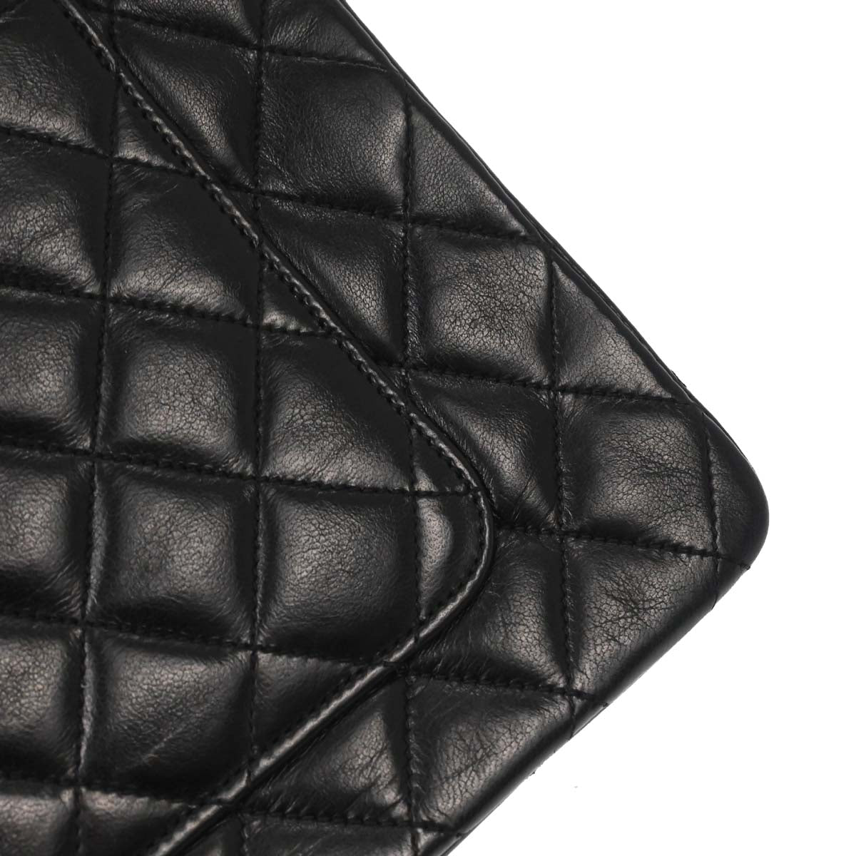 Chanel Black Lambskin Shoulder Bag
