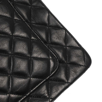 Chanel Black Lambskin Shoulder Bag