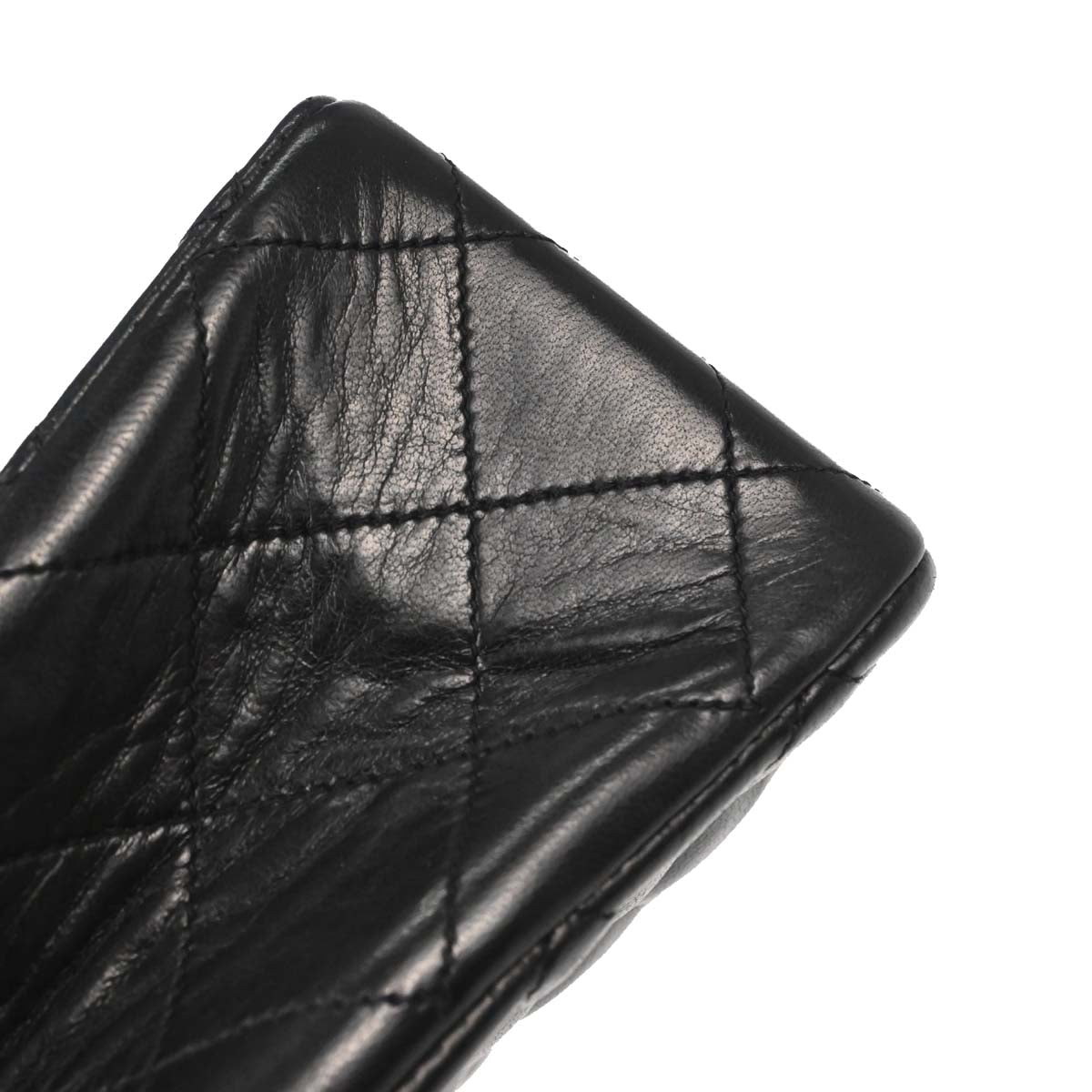 Chanel Black Lambskin Shoulder Bag